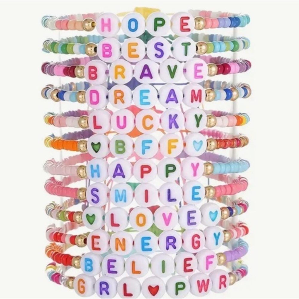 Boho Chic 12pcs Colorful Friendship Beaded Bracelets